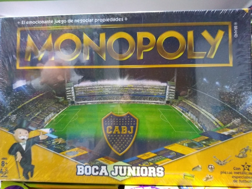 Monopoly Boca Juniors Hasbro- Monopolio Bunny Toys