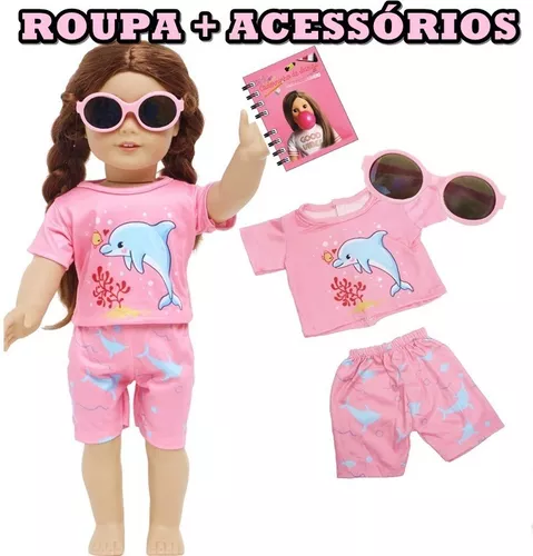 Roupa para American Girl e Our Generation - Cantinho da Boneca Acessórios e  Utensílios para Bonecas