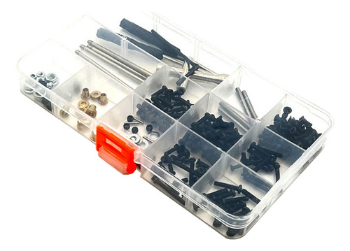 Caja De Herramientas De Tornillo A Escala 1:10, Metal