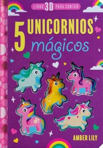 Libro 3d: 5 Unicornios Mágicos - Mosca