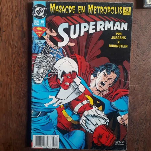 Superman - Masacre En Metropolis Jurgens - Rubinstein