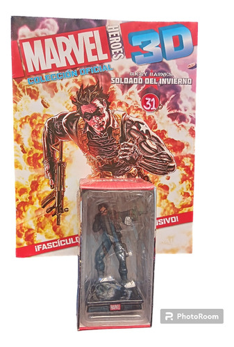 Figuras Marvel 3d Soldado Del Invierno Num 31 Salvat Oferta