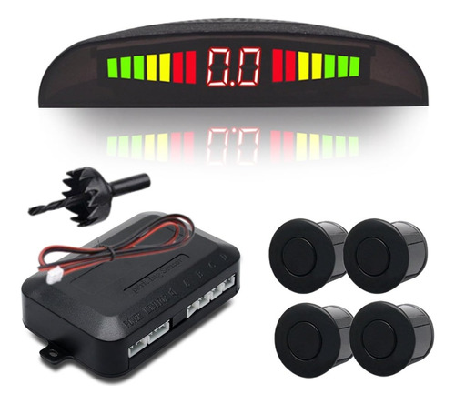 Sensor De Retroceso Para Carro Alarma Pantalla Lcd