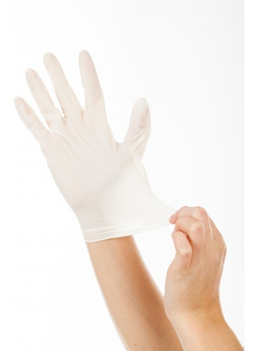 Guantes De Latex Descartables Caja X 100 Guantes