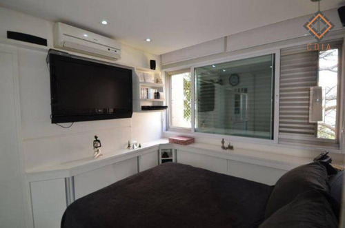 Imagem 25 de 30 de Apartamento Para Compra Com 1 Quarto, 1 Suite E 2 Vagas Localizado Em Moema Pássaros - Ap52286
