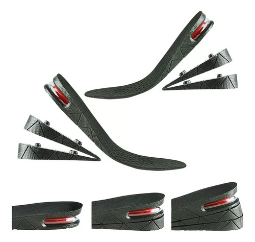 2 Plantillas De Altura Cojin De Aire Ajustable 225mm-270mm