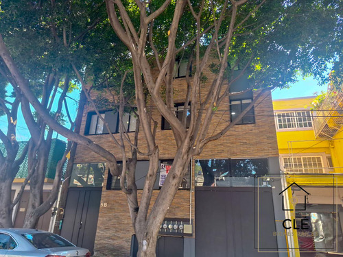 Leonardo Da Vinci, Col. Mixcoac. Como Nuevo, Con Terraza Privada!