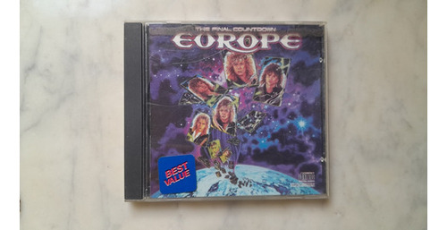 Europe The Final Countdown Cd Usado Usa.1986 . 