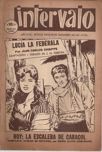 Revista Intervalo Nº 910 Diciembre 1962