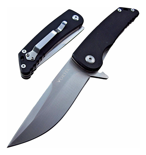 Vortek Everyday Carry Edc Cuchillo De Bolsillo Plegable Sist