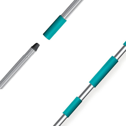 Mop Plano 3 Em 1 Limpeza Pesada Esfregão Multiuso Flash Limp Verde