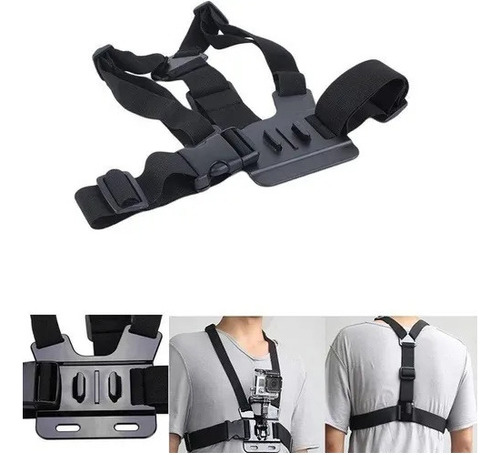 Kit Soporte Ventosa Y Cargador Para Camara Deportiva