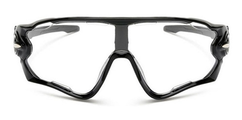 Óculos De Sol Ciclismo Espelhado + Noturno Kit 2 Unidades