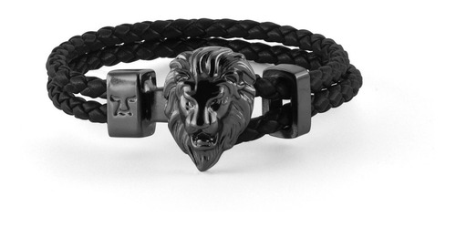 Brazalete León Semicaucho Negro Lsc-nn-sc-1