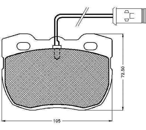 Pastilla De Freno Land Rover Range Rover 2.5- 3.5- 3.9- 4.3
