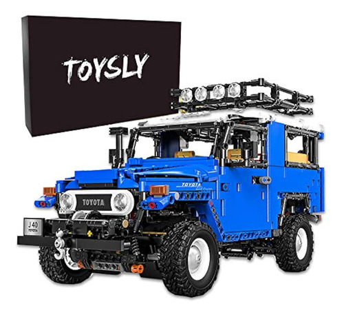 Toysly Off-road Pickup J40 Land Cruiser Moc Tecnica Bloques