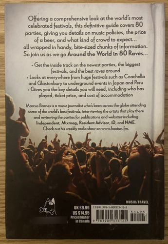 Around The World In 80 Raves, Marcus Barnes, Guide (Reacondicionado)