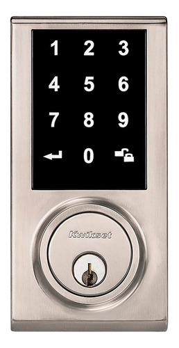 Cerradura Electrónica Digital Kwikset 92750-001 Níquel