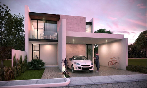 Casa(6) En Venta En Privada Varena En Cholul