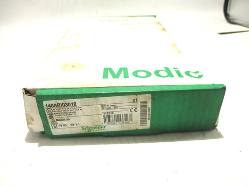 New Schneider Modicon 140ari03010 Analog Input Module Ccg