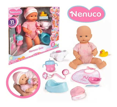 Muñeco Bebé Tipo Nenuco 47cm Sin Accesorios