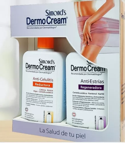 Pack Cremas Dermocream Anti-estrías & Anti-celulitis