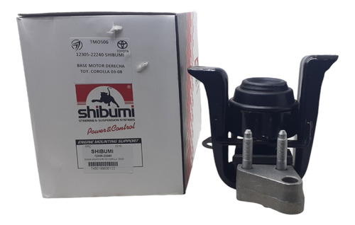 Base Motor Derecha Corolla New Sensation 2003-2008 Shibumi