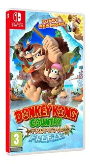 Donkey Kong Country Tropical Freeze Nintendo Switch. Físico