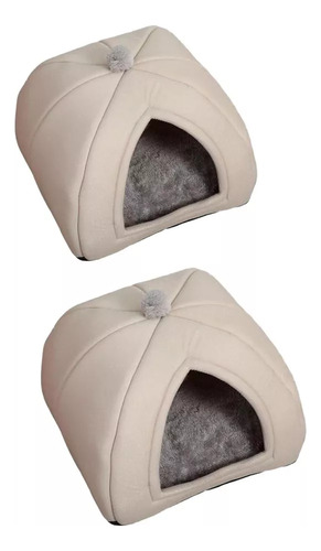 2 Mantas Soft Cave Para Cama, Perro Y Tienda De Campaña