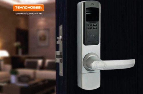 Cerradura Digital Biometrica Tekno Fit Cc Huella Clave Llave