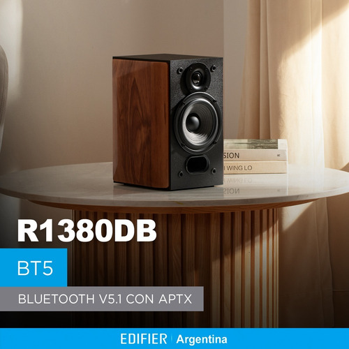 Imagen 3 de 9 de Edifier R1380db Parlante Bluetooth 5.1 Apt X Smart Tv Optica