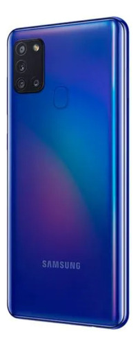 Celular Samsung Galaxy A21s 128g (con Detalles Estéticos) Azul