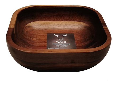 Fuente Aperitivo Madera Wayu