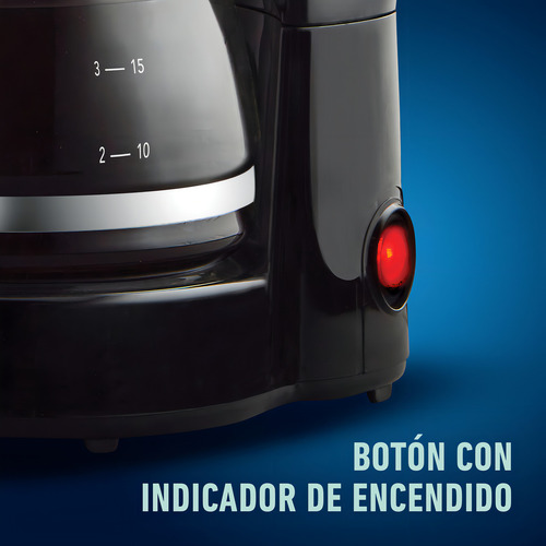 Oster Cafetera Bvstdco5 Goteo De 5 Tazas Con Filtro P Negro