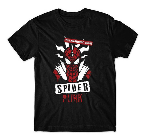 Camiseta Spiderman - Spider Punk The Amarchic Tour