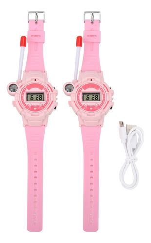 2pcs Walkie Talkies Reloj Niños Reloj Radio Al Aire Libre