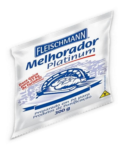 Melhorador 300g Platinum Fleischmann Profissional Panificaçã