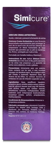 Simicure Crema Corporal Regeneradora Antiestrias 400g
