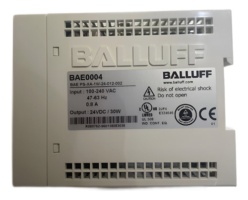 Fuente De Poder 24vdc Bae004 Baepsxa1w24012002 Balluff 1.25a