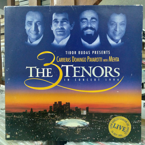 3 Tenors Concert 1994 Lp Tibor Rudas Carreras Pavarotti
