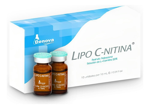 Carnitina Lcarnitina  Denova Lipocnitina + Prep. Orgánica