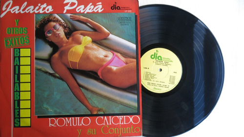 Vinyl Vinilo Lp Acetato Jalaito  Rómulo Caicedo  Bailable