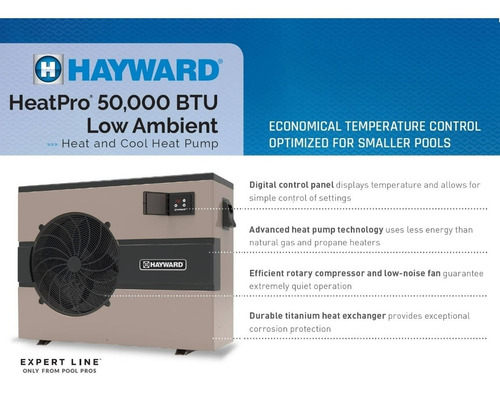Bomba De Calor Hayward Heatpro Hp50ha 45 Mil Btu P. Alberca