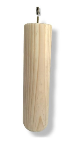 Patas De Madera Para Spring Box Cilíndricas 25 Cm. 4 Piezas