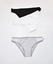 Comprar Pack X 3 Bombachas Vedetina Algodón Lycra - Dolcisima 826-02
