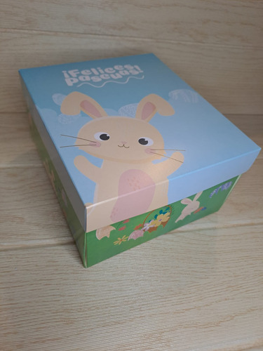 Huevos De Pascua Infantil 300gr En Caja Incluye Colores