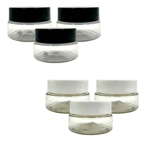 10 Tarro Pomadera 50 Ml Cosmetico Cremas Balsamos