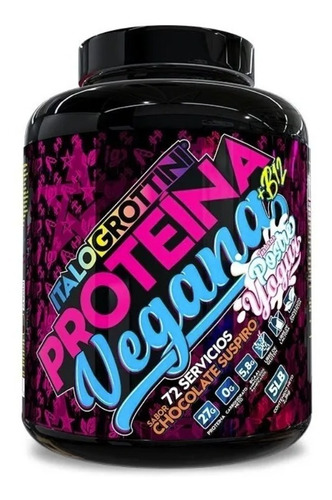 Proteina En Polvo Vegana Italo Grottini 2.3 Kilogramos 