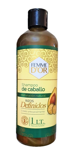 Shampoo Femme D'or Rizos Definidos 1 Lt