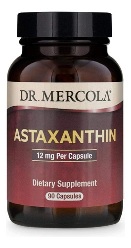 Sup. Dietético De Astaxantina 12mg, 90caps Dr. Mercola,
